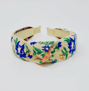 French Floral Headband