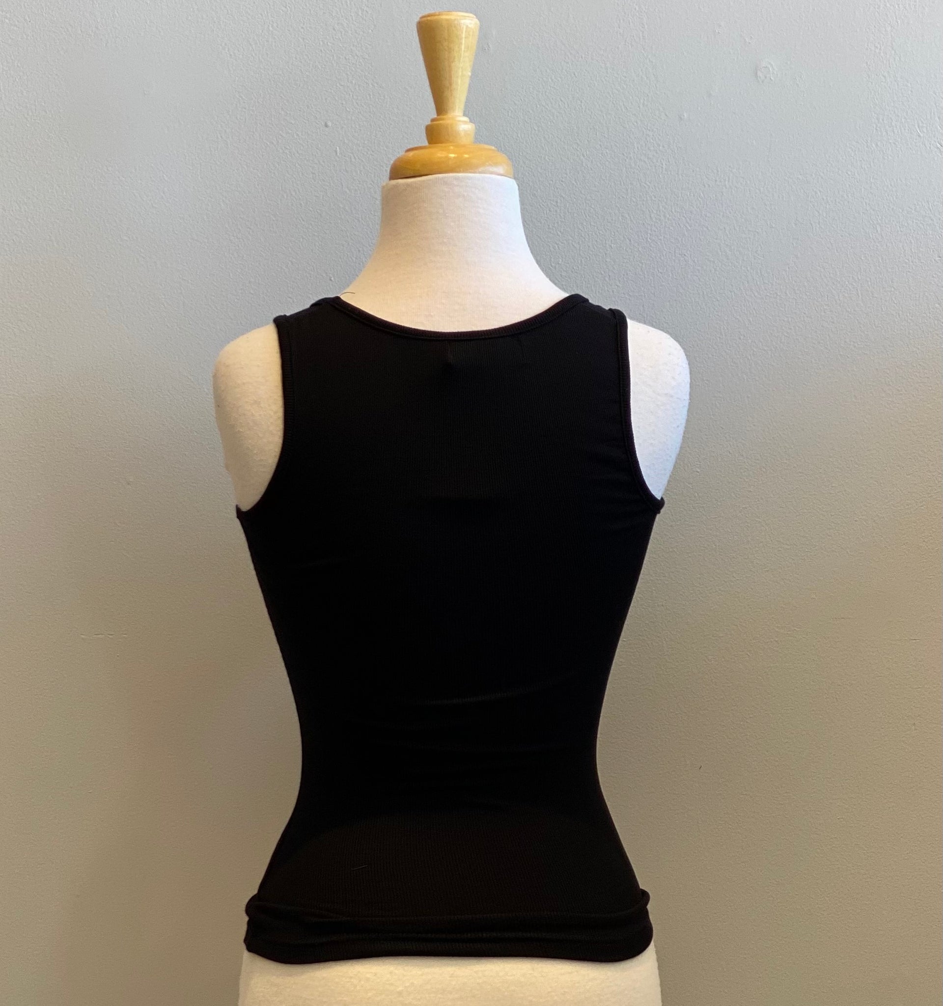 Square Neckline Knitted Tank