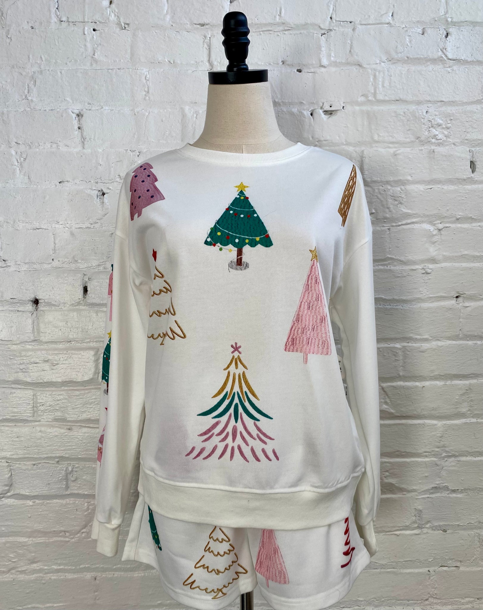 Christmas Tree 2- Piece Short Pj's