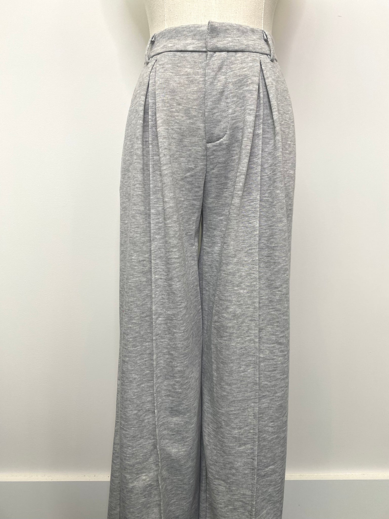 French Terry Trouser Style Casual Pant