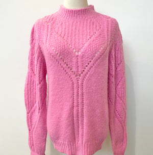 Openwork Sweater Pullover