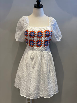 Crochet Front Dress