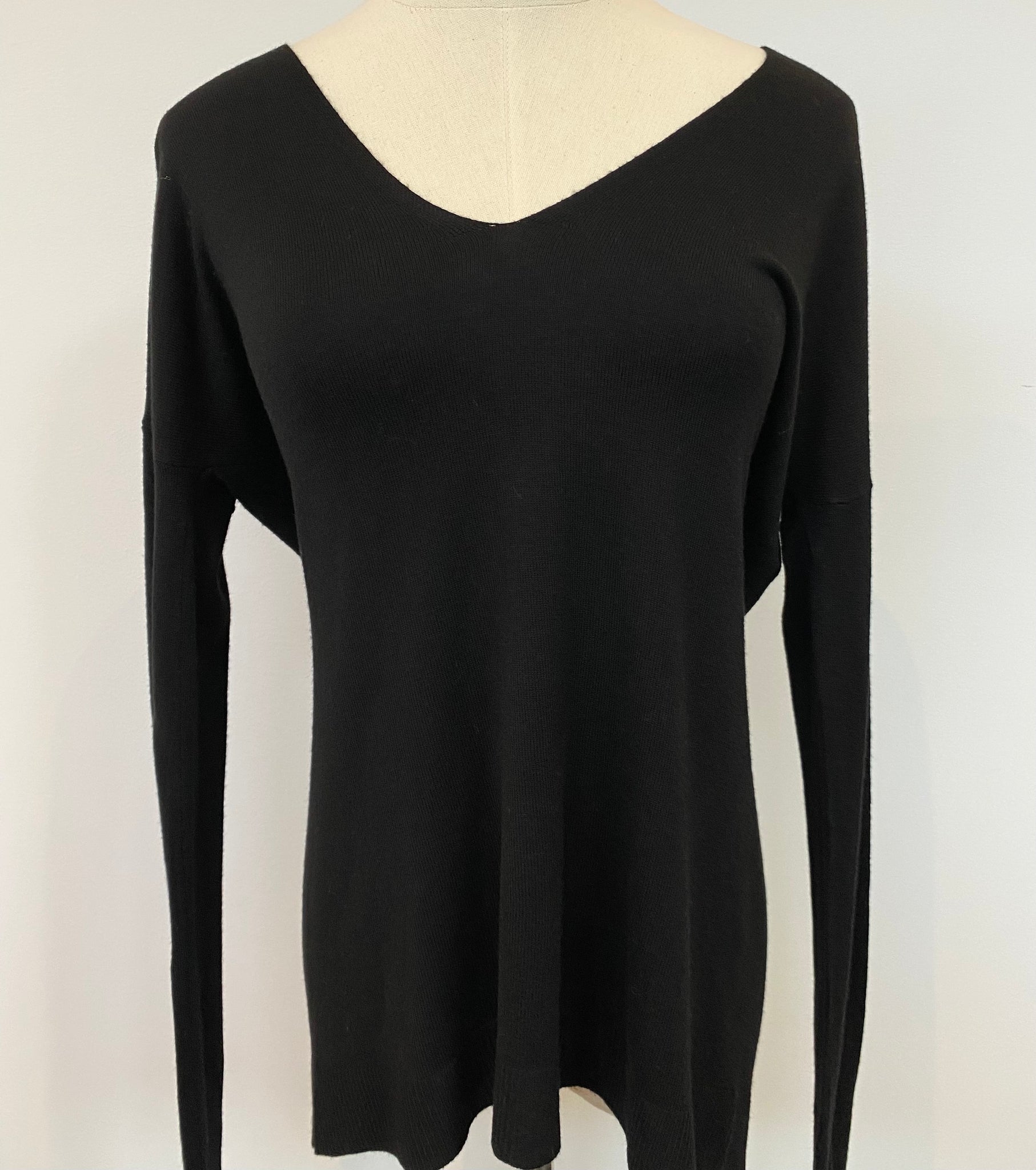 Open Back Pullover Sweater