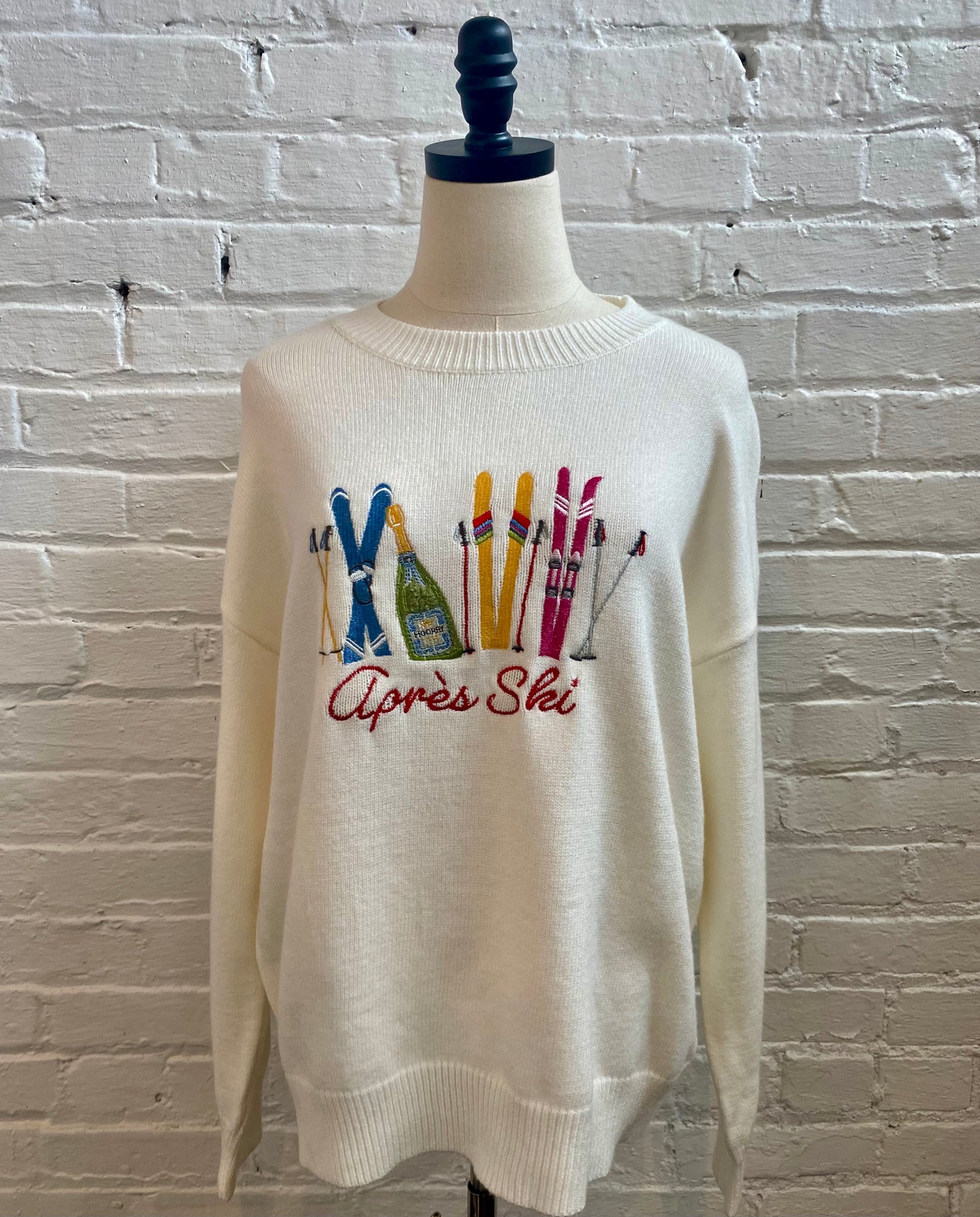 Apres Embroidered Sweater