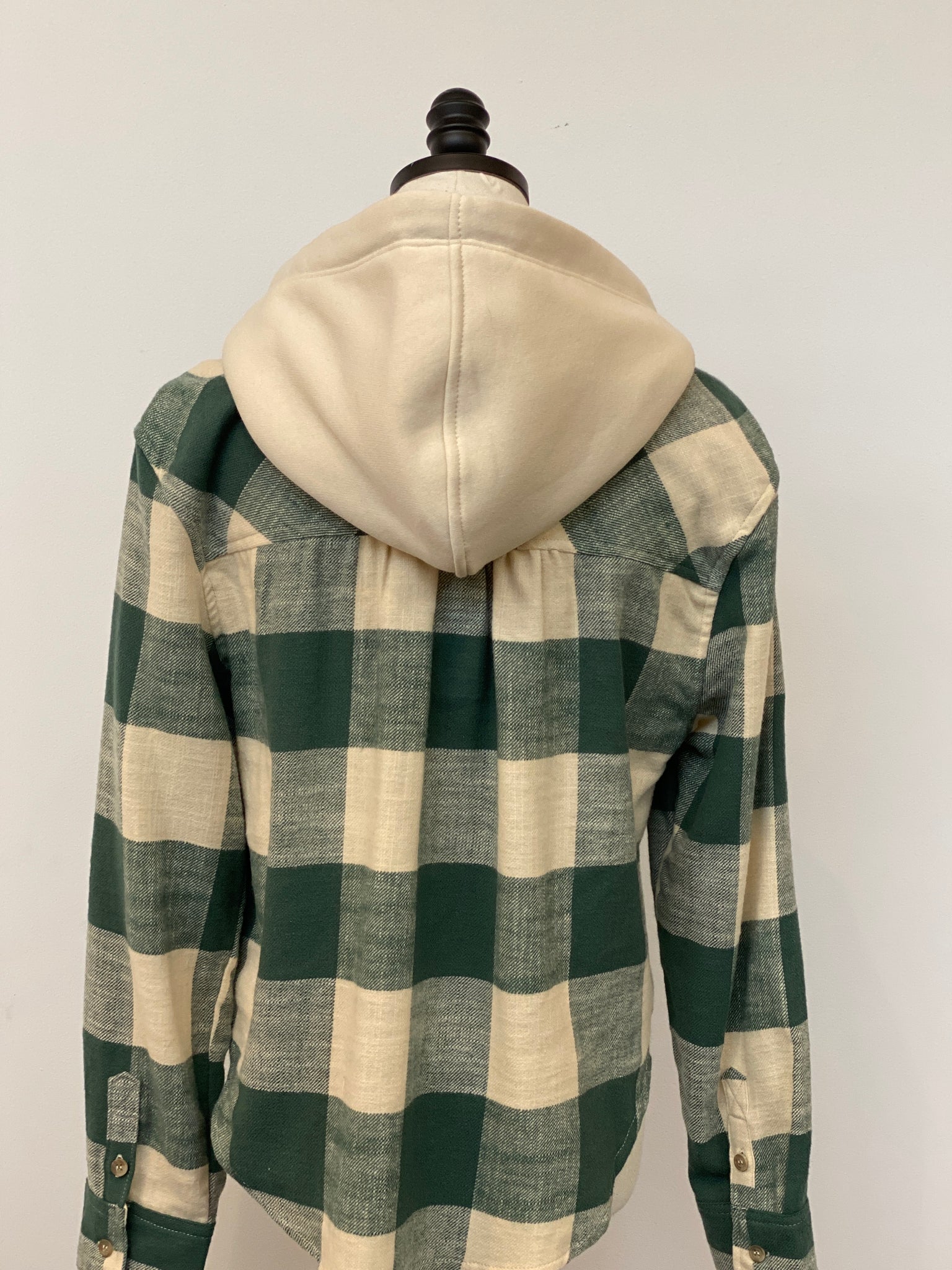 Bold Plaid Hoodie