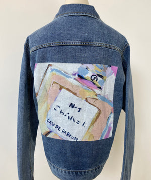 NO 5 Perfume Denim Jacket