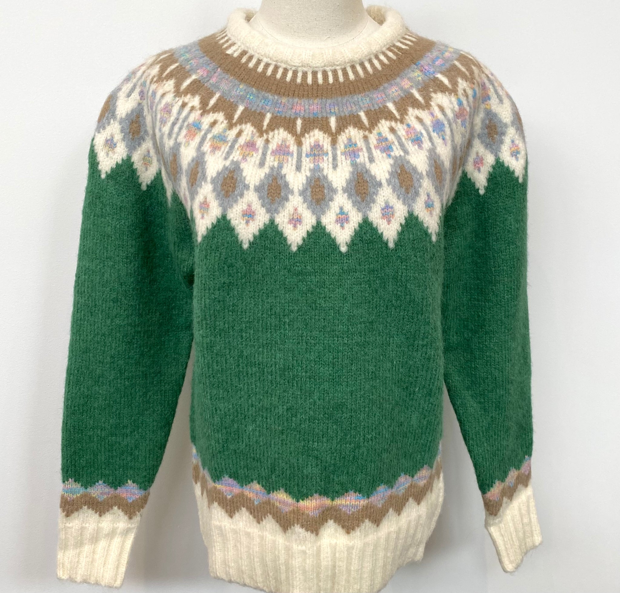 Fair Isle Knit Sweater