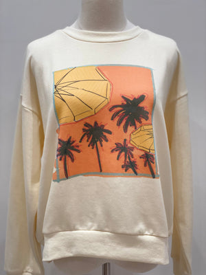 Palms Graphic Sweatshirt