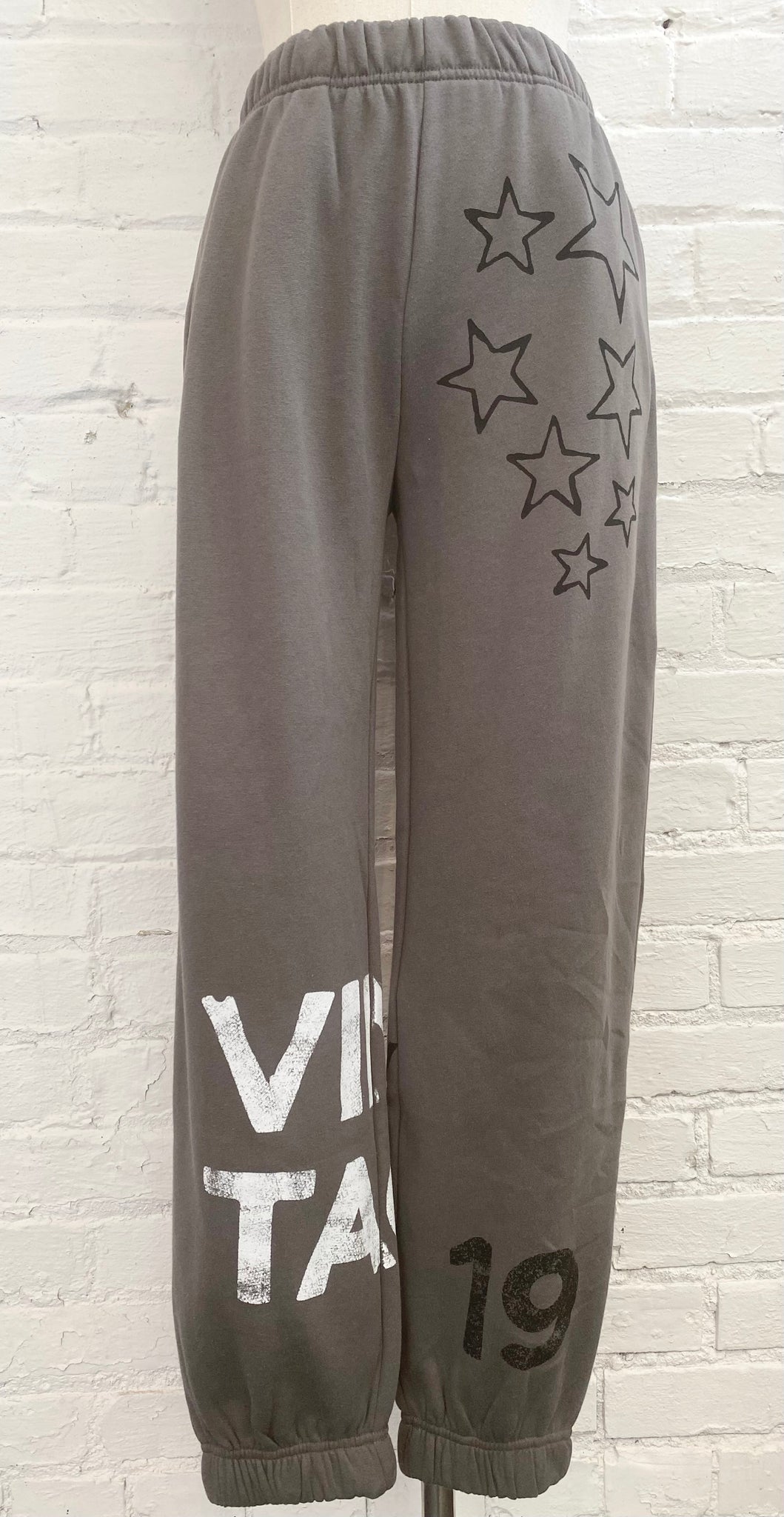 Detailed Fleece Flare Pants