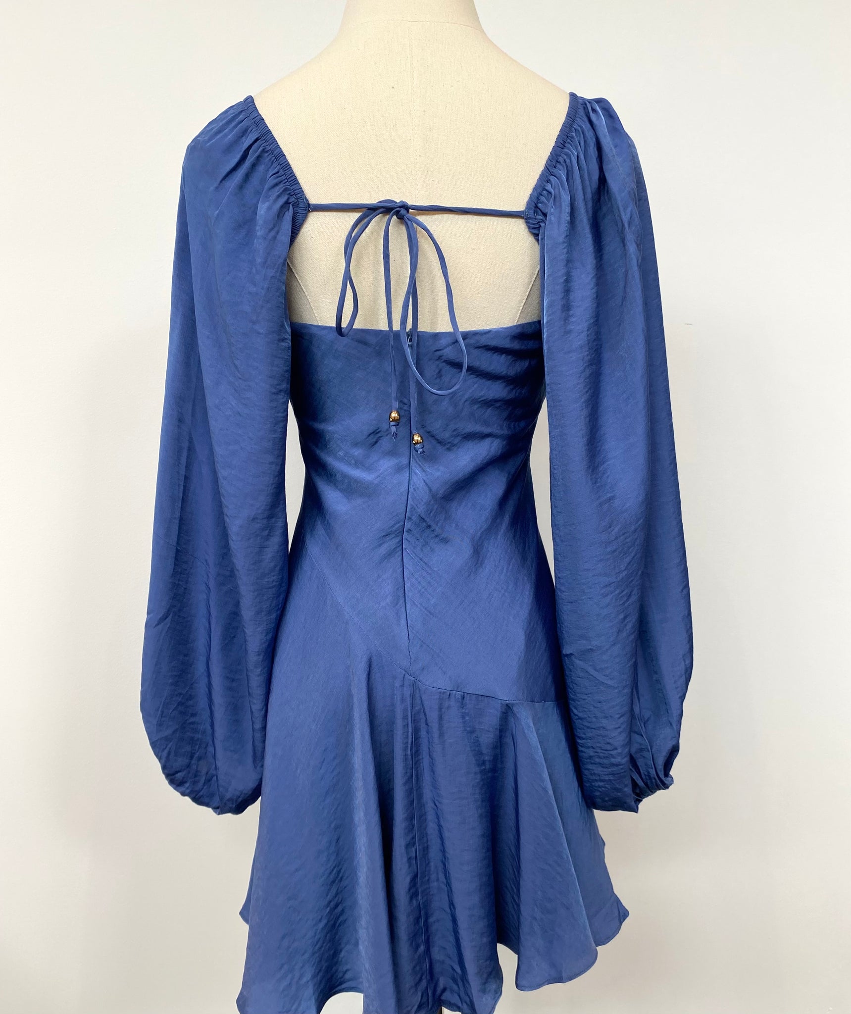 Asymmetric Balloon Sleeve Dress Showroom56 Asymmetric Balloon Sleeve Dress Showroom56