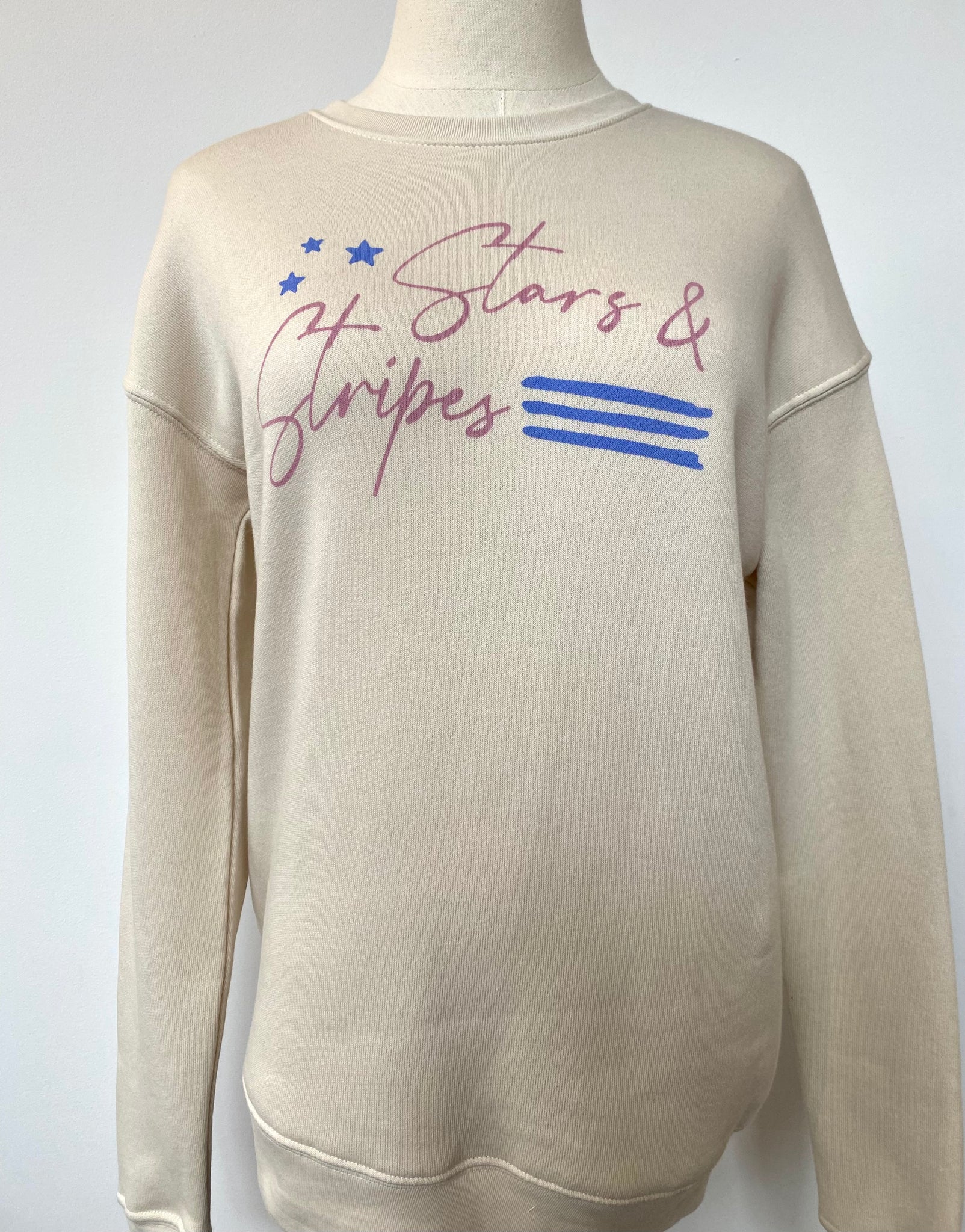 Stars and Stripes Graphic Sweatshirt