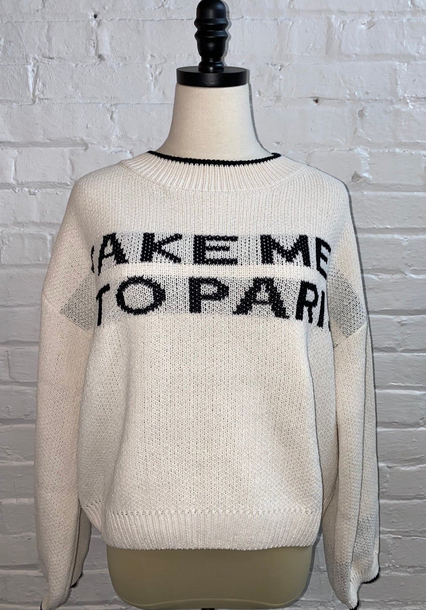 Take Me To Paris Sweater