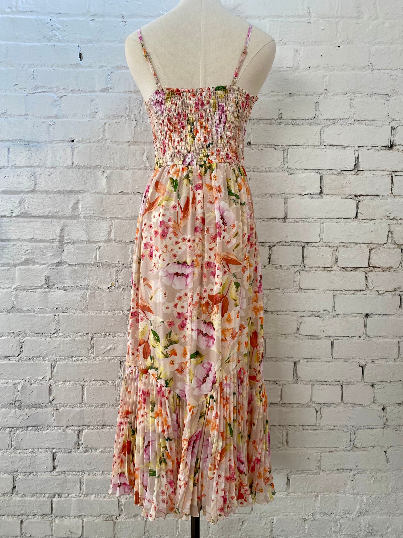 pastel midi dress Pastel Floral Midi Dress – Showroom56