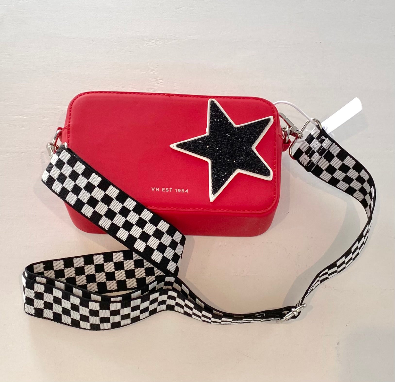 Black Star Red Crossbody