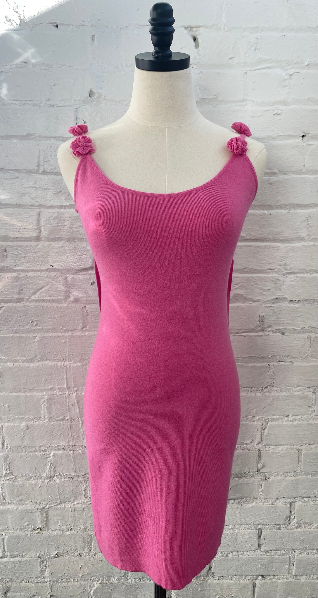 Pink Floral Retro Dress