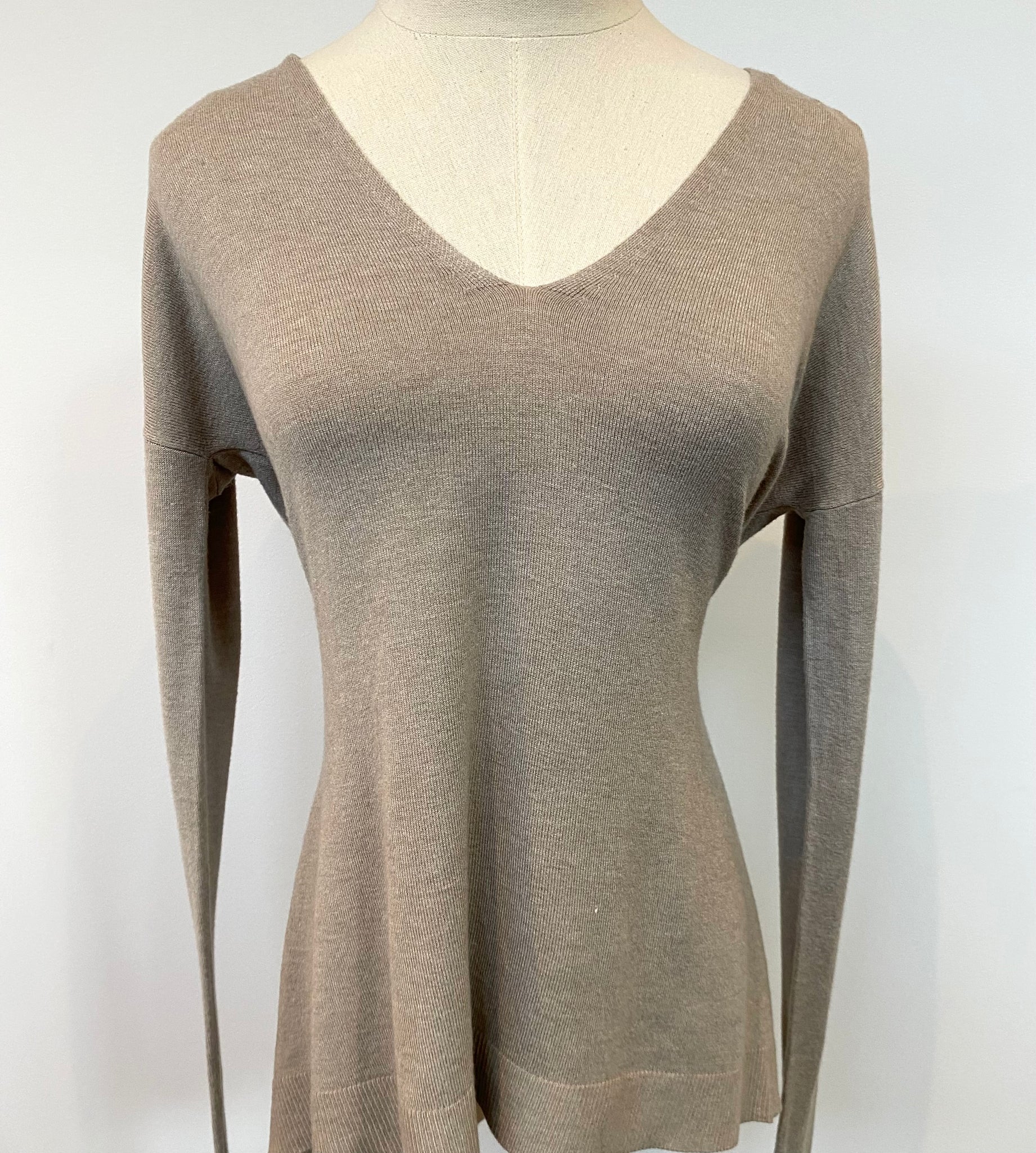 Open Back Pullover Sweater