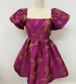 Magenta Party Dress Medium Magenta Party Dress Medium