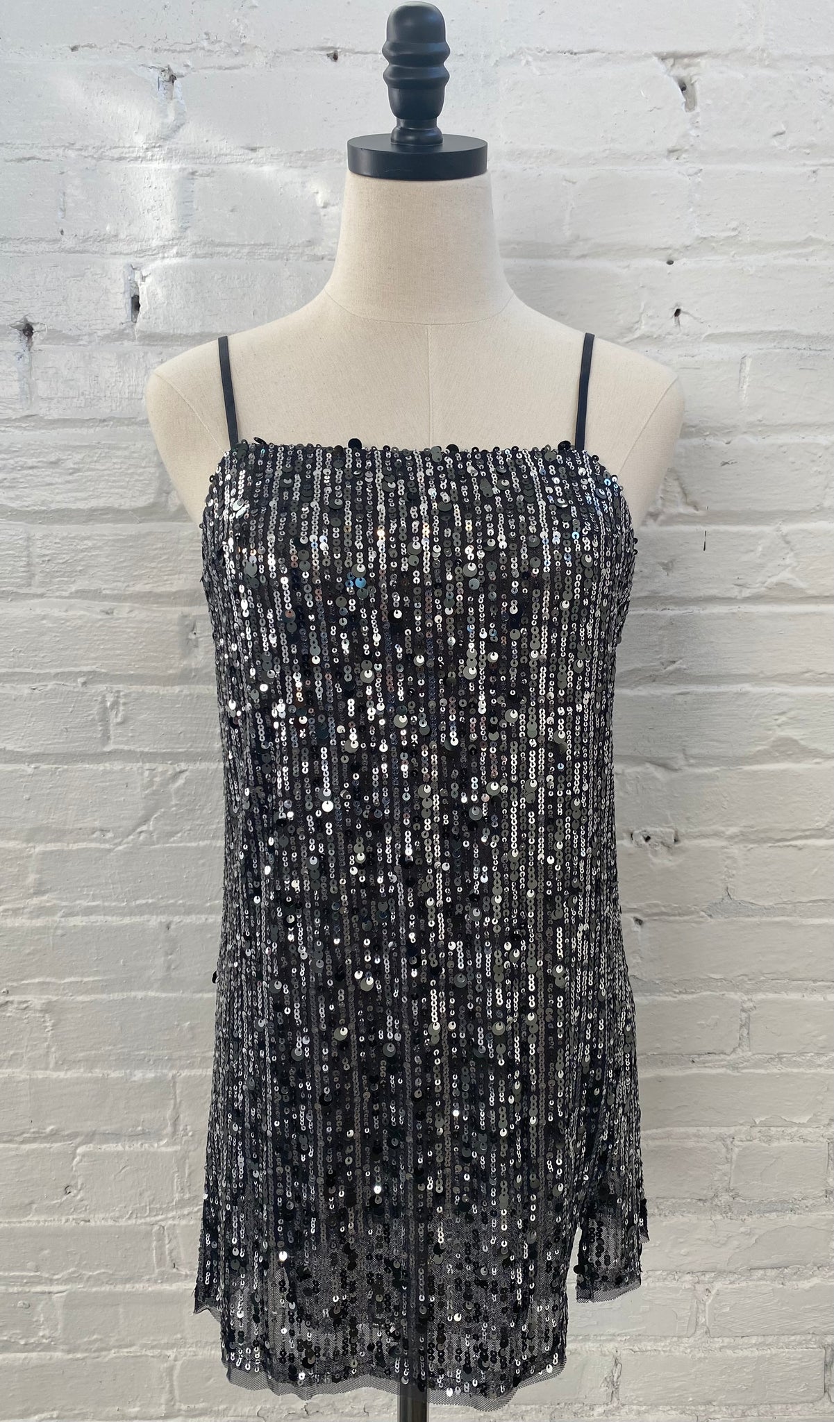 Midnight Kiss Mini Slip Dress