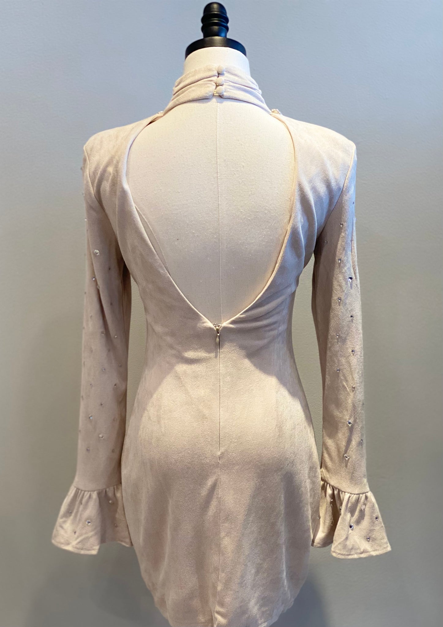 Rhinestone Detailed Dress
