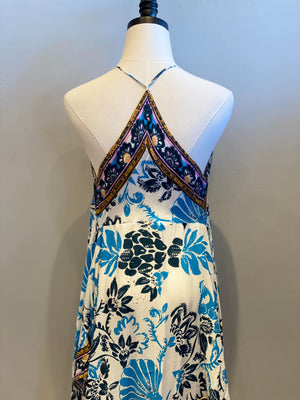 Bali Sea Shell Scarf Print Dress