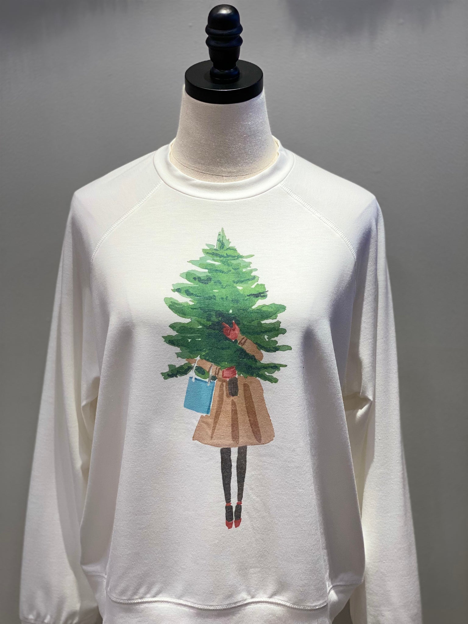 Girl With Tree Sweatshirt