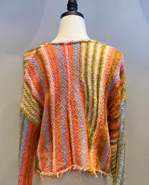 Bohemian Print Sweater