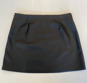 Cam Faux Leather Skirt