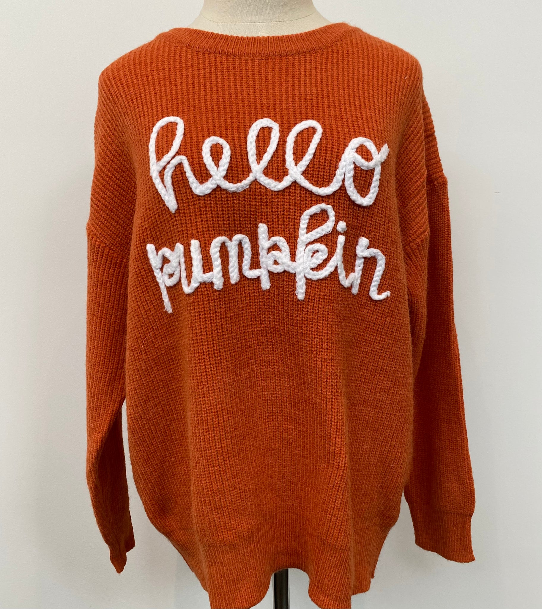 Hello Pumpkin Sweater