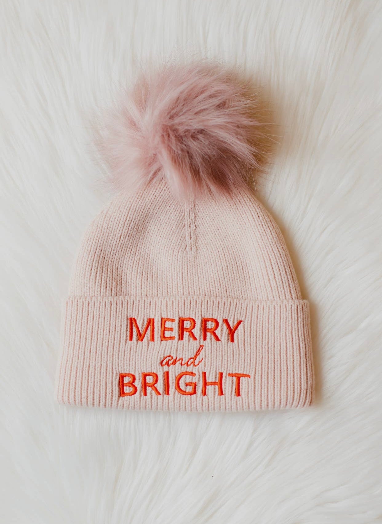 Merry And Bright Pom Hat