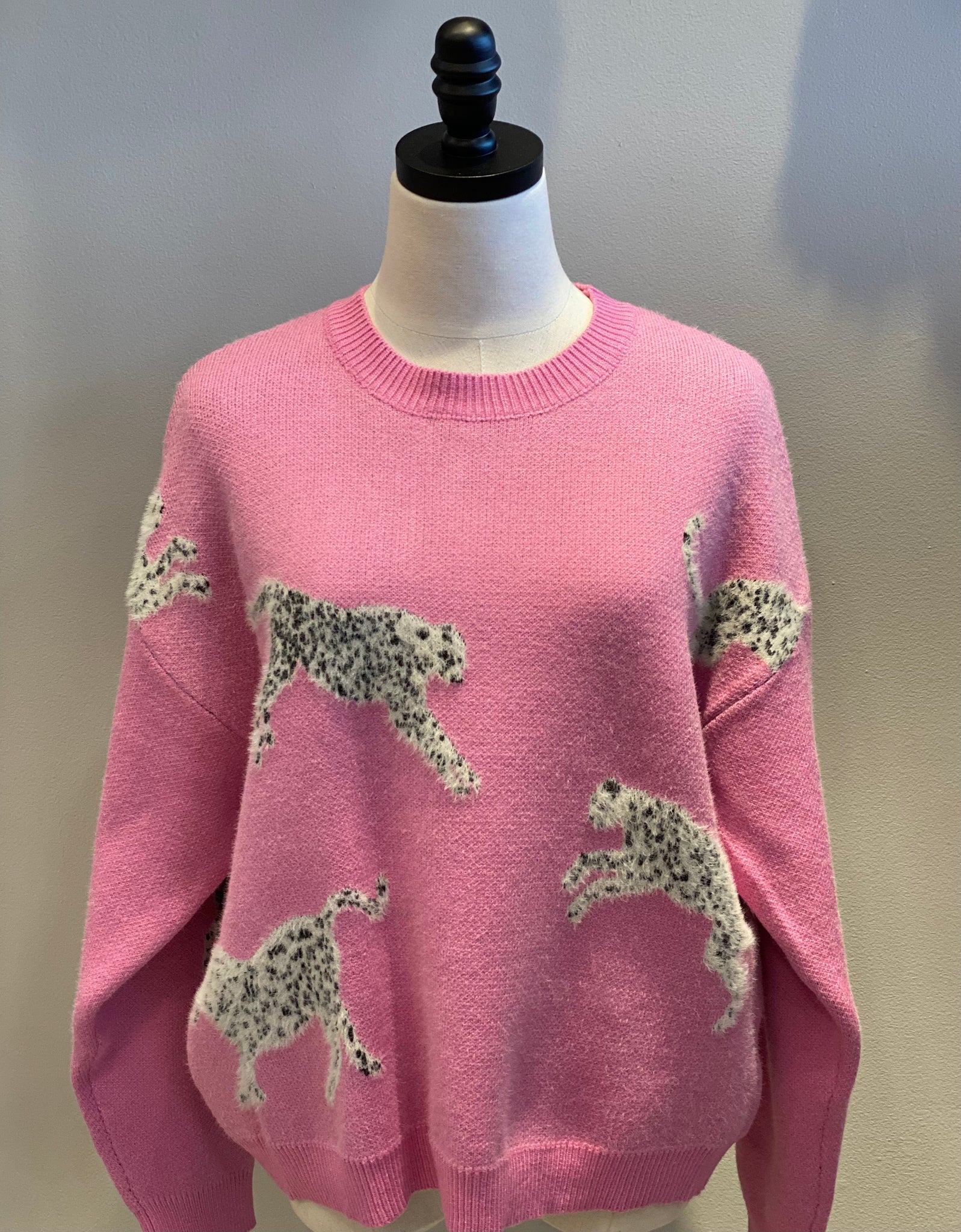 Don't Change Your Spots Leopard Sweater
