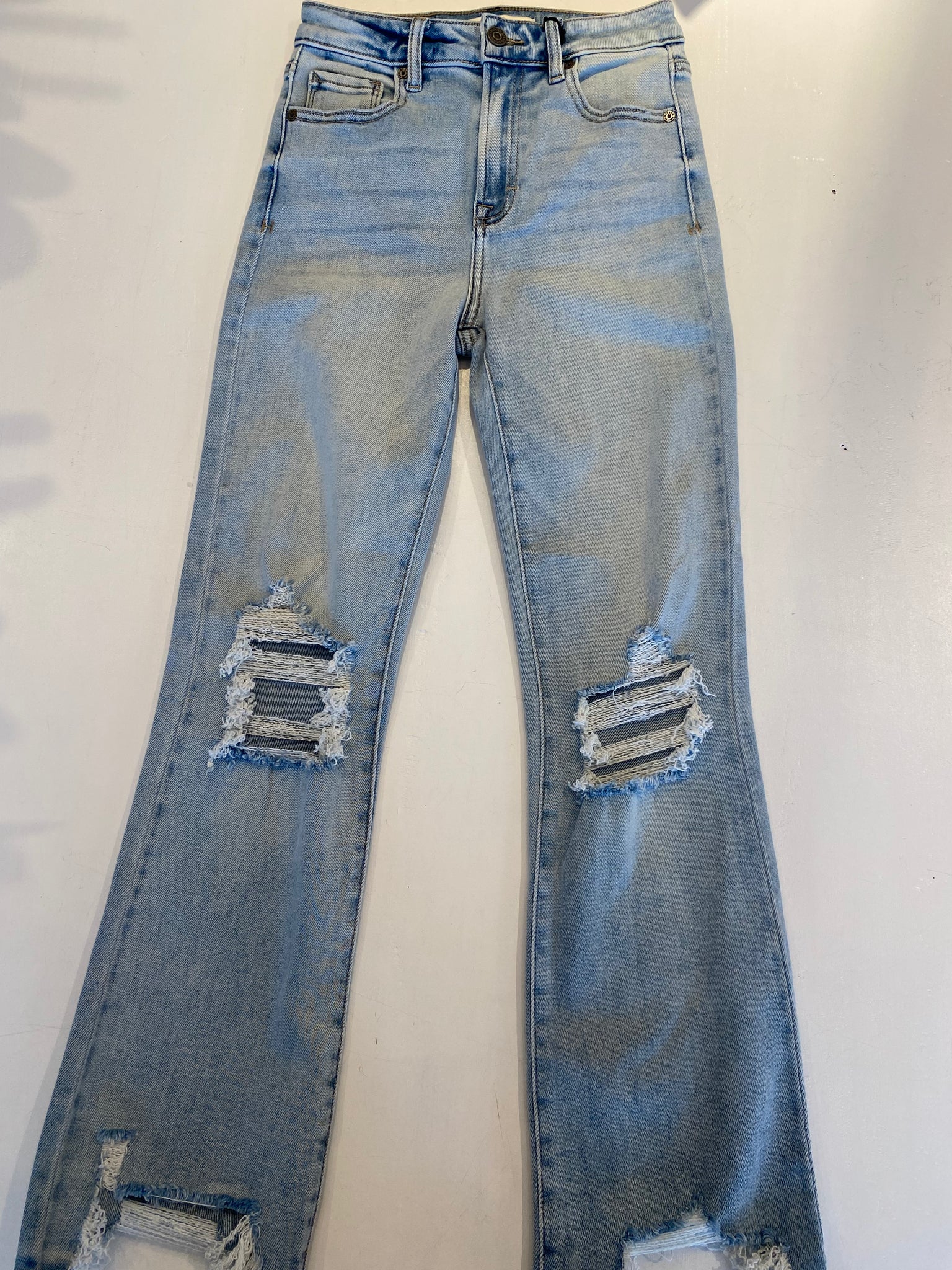 Distressed hem online