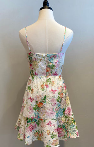 Sommerset Floral Eyelet Mini Dress