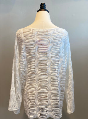 Amelia Open Knit Sweater