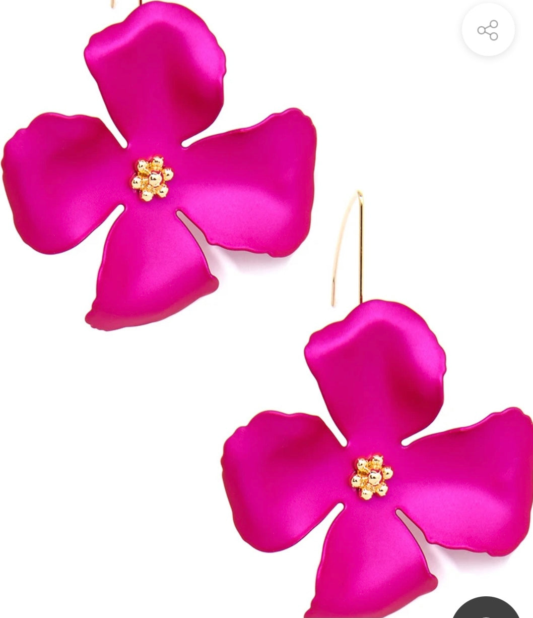 Chroma Flower Earring