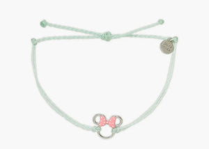 Minnie Silver Charm Bracelet