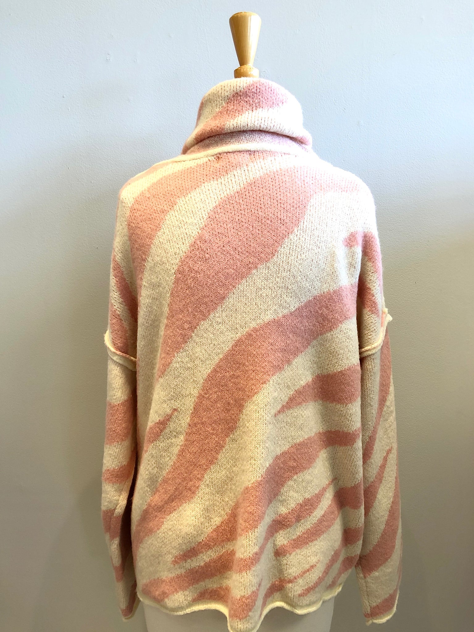 POL Zebra Stripe Sweater - Showroom56