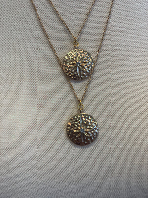 Unknown Sand Dollar Layered Necklace - Showroom56