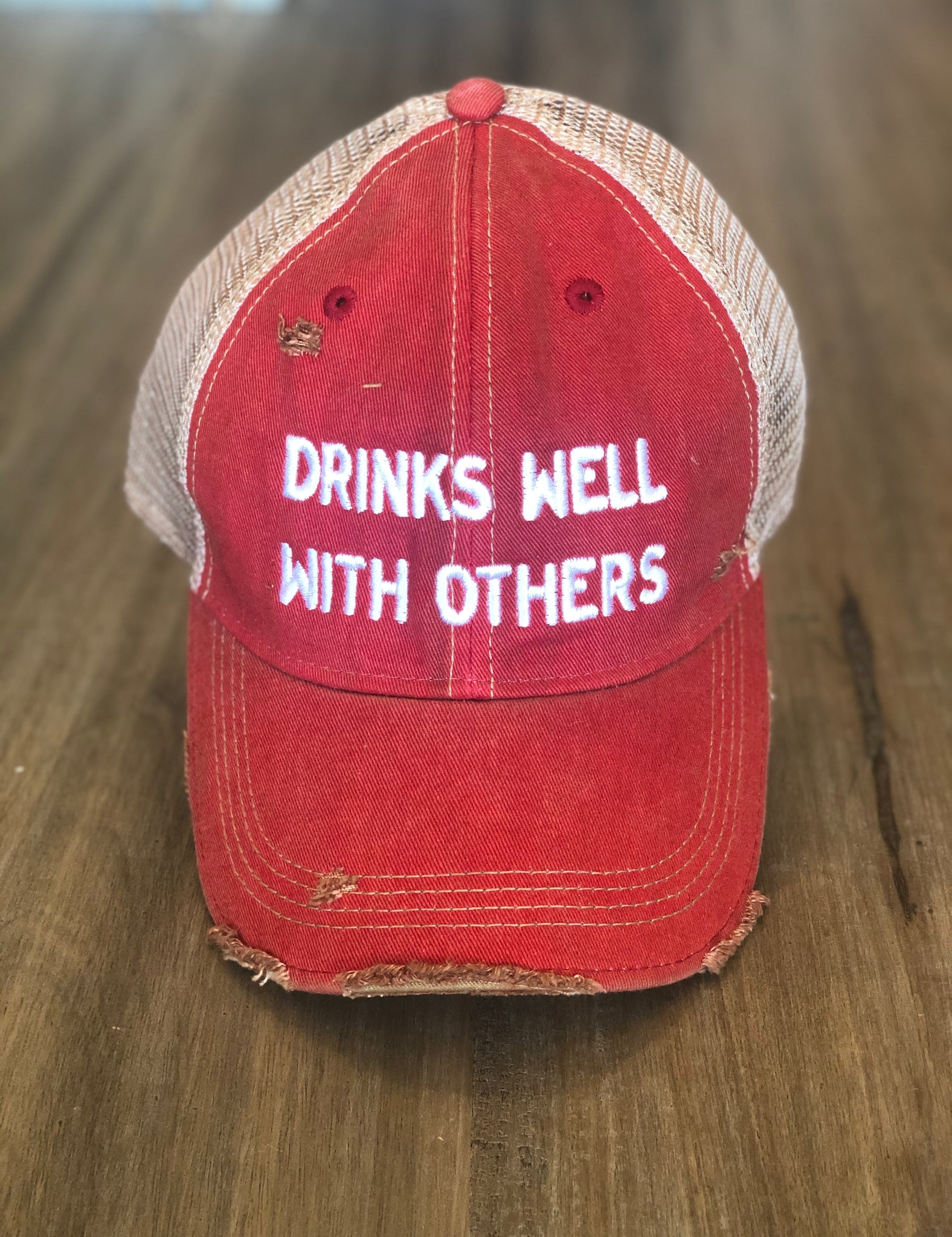 The Original Retro Brand Drinks Well With Others Trucker Hat - Showroom56