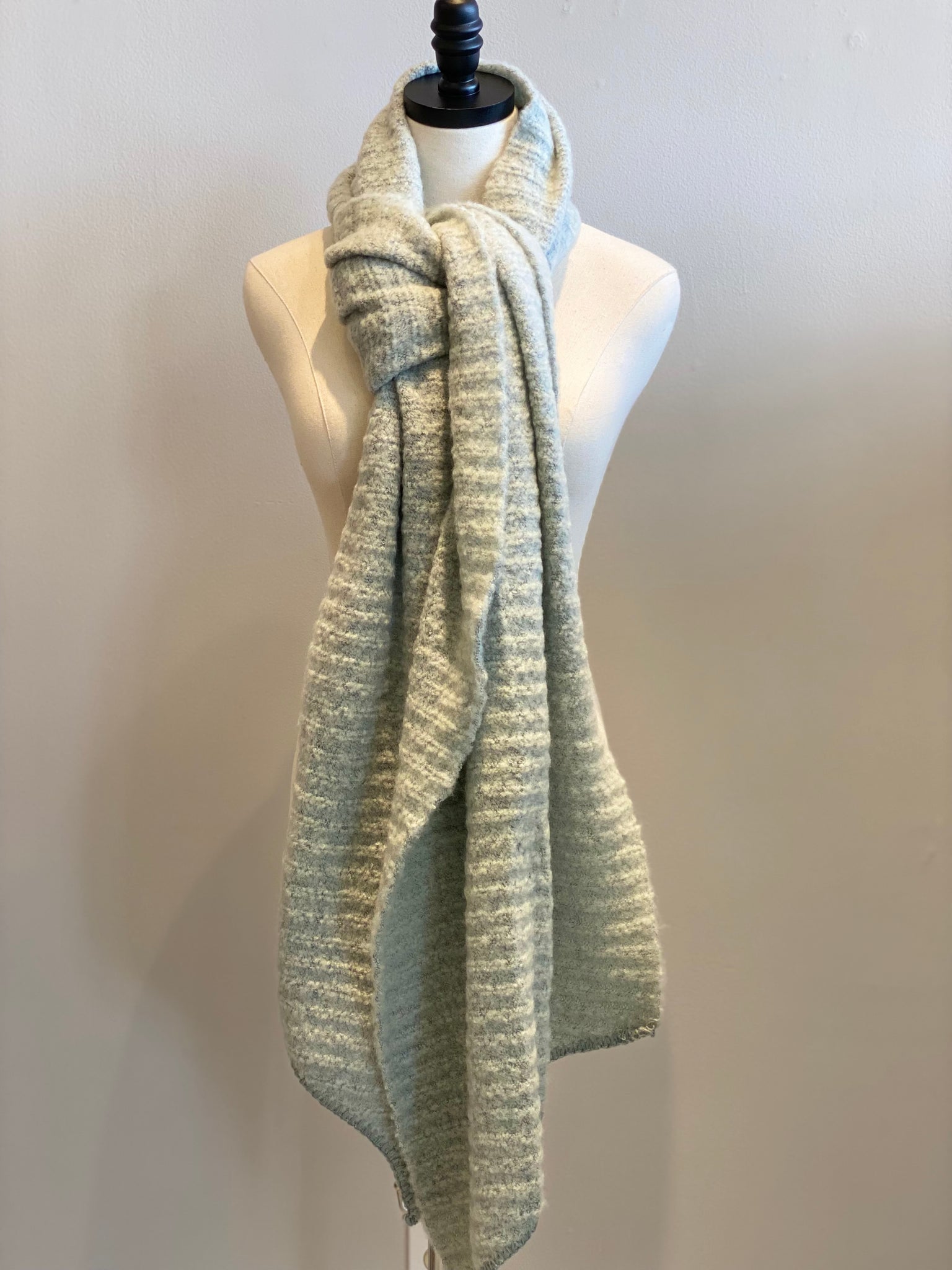 Ripple Recycled Blend Blanket Scarf