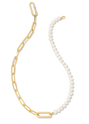 Ashton Half Chain Necklace