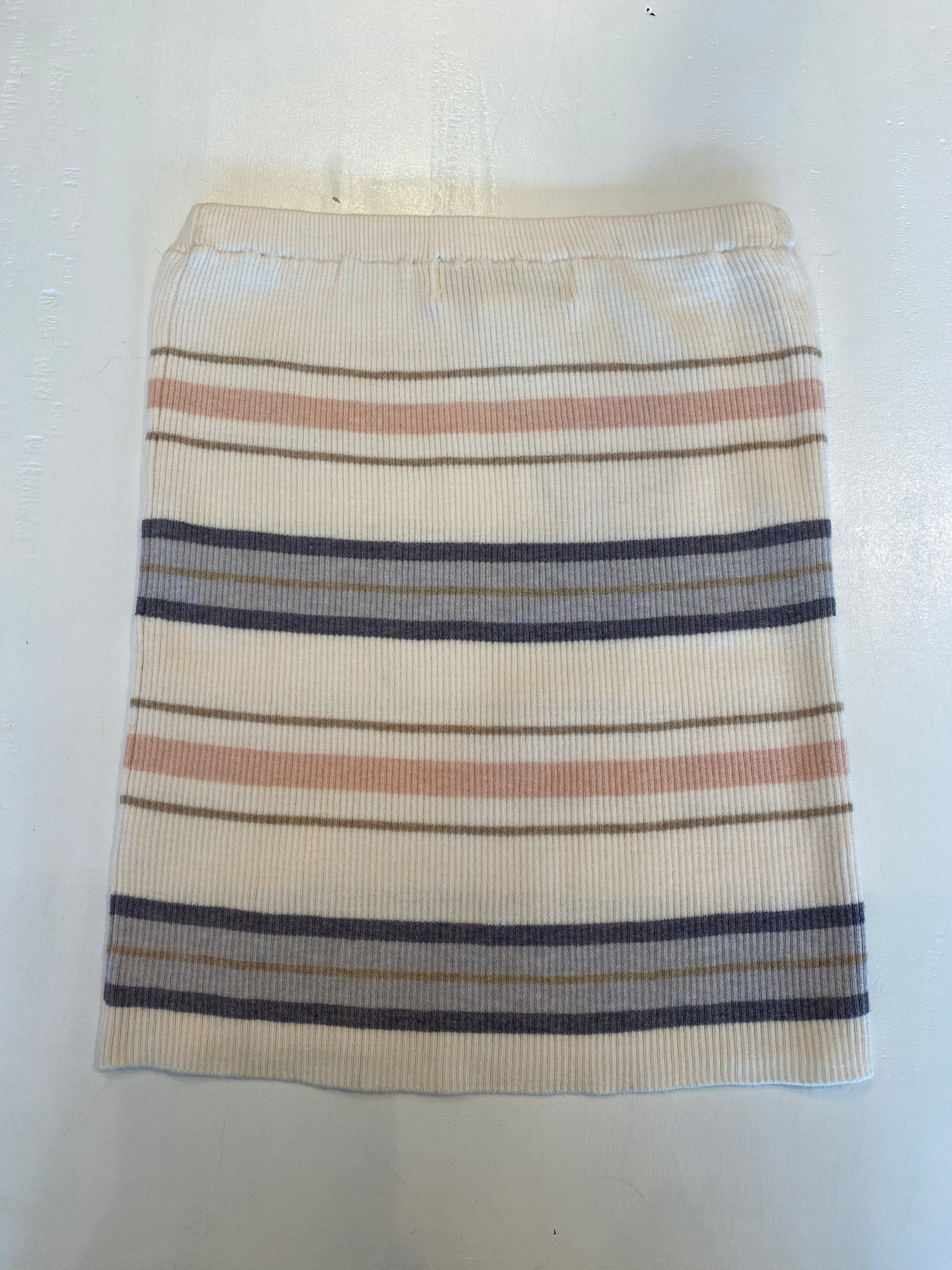 Tahitian Tide Stripe Mini Skirt