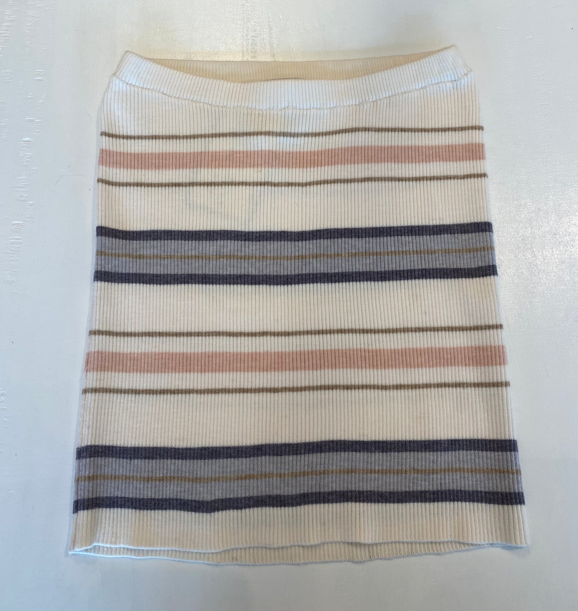 Tahitian Tide Stripe Mini Skirt