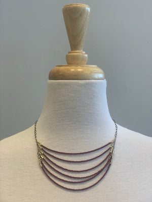 Unknown Boho Beaded Necklace - Showroom56