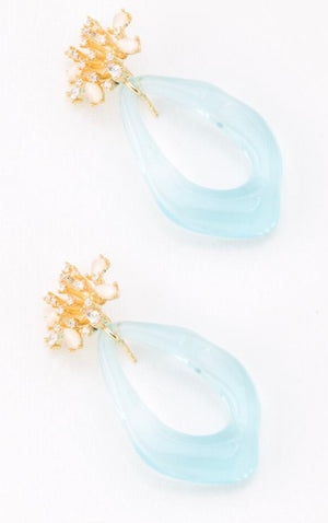 Enchanted Lucite Earring