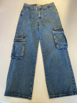 Vintage Wash Cargo Jean